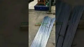 Process straightening,cutting and threading wire rod for summarecon project