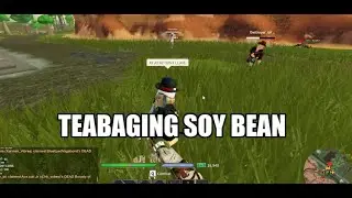 BULLYING AND TEABAGGING SOY BEAN!!!!!! (Roblox Wild West)