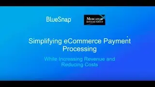 Webinar - Simplify E commerce Payment Processing&mdash;While Increasing Revenue and Reducing Costs