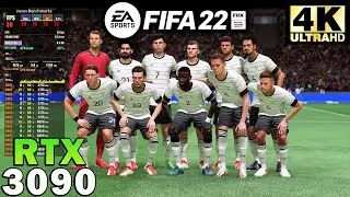 FIFA 22 4K | RTX 3090 | Ryzen 7 5800X | Ultra Settings