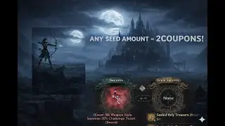 🔴NIGHT CROWS LIVE!SEEDS WILL EXPIRE IN 2 DAYS! 2 COUPONS AVAILABLE NOW (43pcs left) ANY SEED AMOUNT!