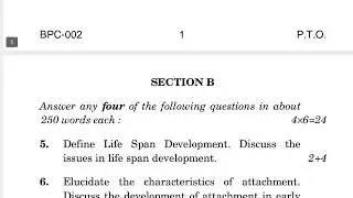 BPC-002  JUNE-2022 QUESTION PAPER IGNOU