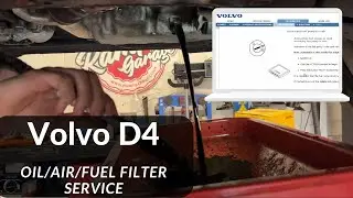 Volvo 2.0 Diesel Oil Service + Air/Fuel Filter Change (V40 and other models)