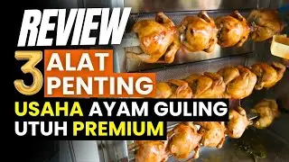 Review Alat Untuk Produksi Ayam Guling Super Rempah Rendah Kolesterol #ayamguling #kuliner