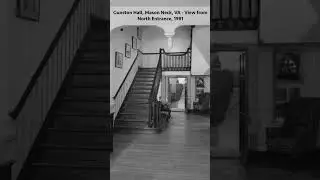 Interior View from North Entrance to South Entrance, Gunston Hall, Mason Neck, VA, 1981