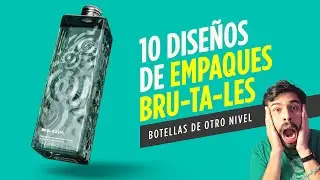 🍾  TOP 10 de dise&ntilde;os de PACKAGING de botellas - Dise&ntilde;o de empaques conceptuales