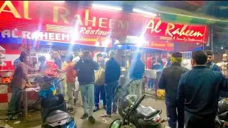 Indian Street Food | Raheem Restaurant Moradabad | Best Chicken In Moradabad | A L Raheem Restaurant