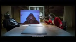 Numbskull army watches Batman Fires Joker