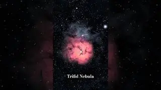 I captured Trifid Nebula on Seestar S50 from my backyard for 50 minutes!
