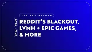 Reddit's Blackout, LVMH + EPIC Games, Toyota's EVs, and Spot Bitcoin | The Brainstorm EP 02