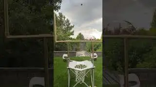 Backyard trick shots