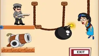 Save The Wife - Rope Puzzle Game - Android Gameplay Walkthrough Levels  (62 to 68) Part #4