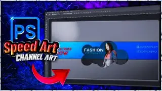 How to make channel art in 4 minutes!? |Speed Art