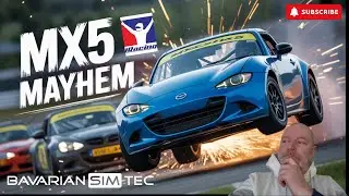 iracing MX5's on Virginia International Raceway