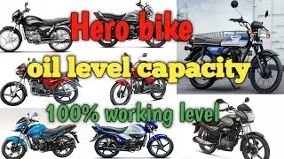 Hero all bike front shocker oil capacity||HERO HONDA BIKE FORK OIL LEVEL