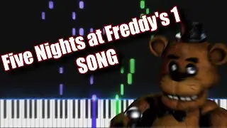 Five Nights at Freddy's 1 Song - The Living Tombstone | Piano Tutorial