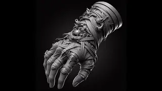 palm of hand in Zbrush tutorial from Sphere to basic part 1