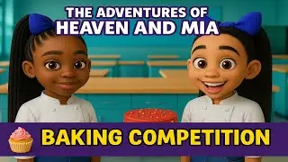 The Adventures of Heaven and Mia: The Ultimate Kids Baking Competition 🍰👩🏽‍🍳 | Fun Family Challenge!