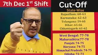 RRB Clerk 2025 🤯 7th Dec Shift 1 Review + Expected Cut-Off | Amar Sir
