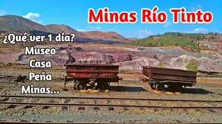 📌 MINAS de RÍO TINTO (4K): Parque Minero, Casa 21, Peña del Hierro... | Andalucía 6# España