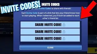 FREE INVITE CODES GIVEAWAY??/Fortnite Mobile Invite Code