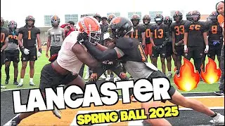 Lancaster Spring Ball 🔥🔥 FULL Pads, FULL Speed, FULL Contact -The Pads Are Back Texas H.S Football