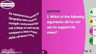 PART 2 | JAMB UTME Comprehension Passages: Tips for Perfect Answers!