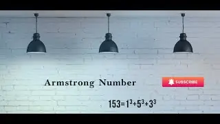 Armstrong Number in python 