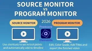 Premiere Elements - How to Use Source Monitor