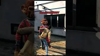 SPACE MONKEY HEAVY FIGHT #shorts #monkey #melee