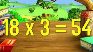 Multiplication Table Song 13-24 for Kids with Graphics (Debbi)