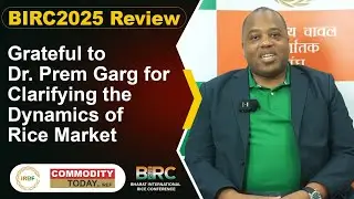 Thank You, Dr. Prem Garg #BIRC2025 Helped Us Understand the Rice Market #indianrice #riceindustry
