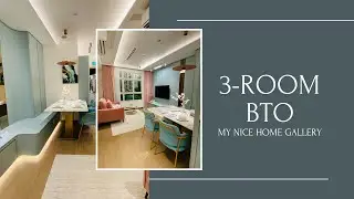 🏠🔥 Getting Ideas For Your Home Renovation? Discover The 3-Room 66sqm @ HDB Hub My Nice Home Gallery!