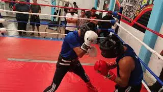 Brandon perez - round 1, Milos boxing club