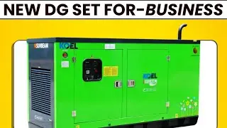 New Kirloskar DG Set For Bright Laundry & Drycleaners #dgset #sangamshukla 
