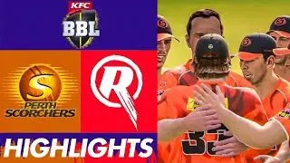 Perth Scorchers vs Melbourne Renegades | BBL 15 | CRICKET 26 GAMEPLAY