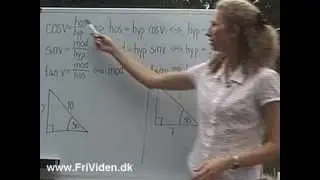 Anvend sinus cosinus og tangens