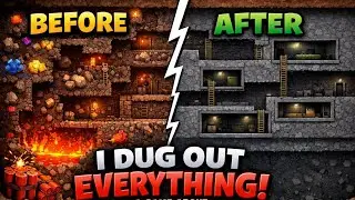 I Dug Out the ENTIRE Map in A Game About Digging a Hole