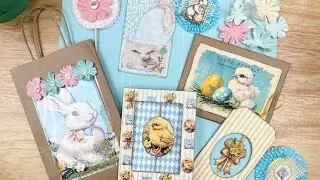 DIY Easter Crafts, Gift Cards, Tags, Gift Bags, Cupcake Toppers, and a Free Digital Download!