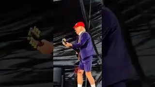 Angus Young always wears a school uniform on stage #angus #acdc #musicrock #shorts #darkstone