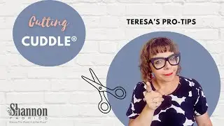 How To Cut Cuddle&reg; with Scissors ✂️ Pro-tip from Teresa Coates