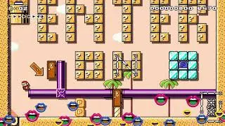#53 Brain is empty // Troll // First Clear [SUPER MARIO MAKER 2] [100 TROLLS]