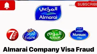 Almarai company jobs 2023॥ Almarai Company Visa Details॥ Almarai company light driver॥labour salary