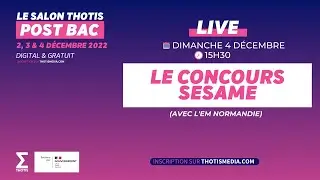 Le Concours SESAME - Thotis