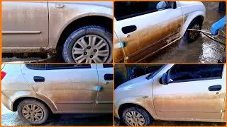 Satisfying DEEP Clean:How to wash super muddy🤮 car?