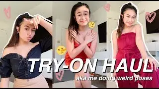 trying on my new clothes for spring ✿ | ft. Boohoo