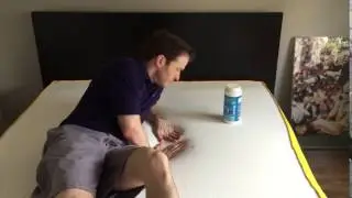 Updated Eve Mattress Motion Transfer Test