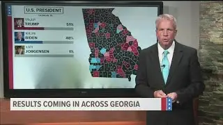 ELECTION NIGHT 2020: Central Georgia election results coming in (8 p.m.)