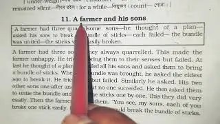A farmer and his sons | English story | Unity is strength