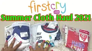 Dresses for baby boy / Firstcry summer cloth haul 2021/ Firstcry online shopping haul / Baby cloths